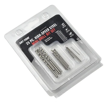 For Electrical Shank pin vise Drill bit Jewelry Straight Shank Pearl drilling 25Pcs Mini HSS Drilling Bits Set
For Electrical Shank pin vise Drill bit Jewelry Straight Shank Pearl drilling 25Pcs Mini HSS Drilling Bits Set