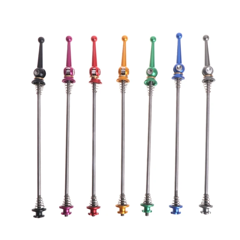 Bicycle Quick Release Titanium Lightest CNC alloy Cycling Wheel Hub Skewers Set MTB Road Bike Hub Quick-release Lever Bike Parts
Bicycle Quick Release Titanium Lightest CNC alloy Cycling Wheel Hub Skewers Set MTB Road Bike Hub Quick-release Lever Bike Parts