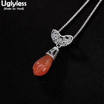 Uglyless Real Solid 925 Sterling Silver Natural Agate Magnolia Pendants for Women Ethnic Abstract Butterfly Necklaces NO Chains
Uglyless Real Solid 925 Sterling Silver Natural Agate Magnolia Pendants for Women Ethnic Abstract Butterfly Necklaces NO Chains