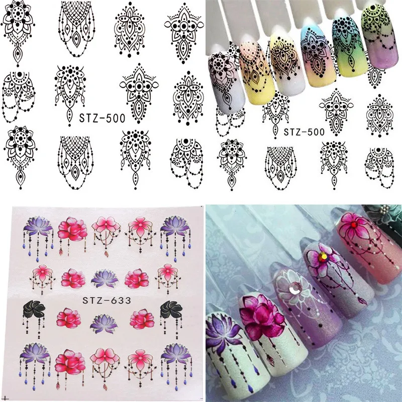 1 Sheets French Style Jewelry Necklace Water Transfer Nail Art Sticker Full Wraps DIY Flower Decals Manicure Decoration Tips
1 Sheets French Style Jewelry Necklace Water Transfer Nail Art Sticker Full Wraps DIY Flower Decals Manicure Decoration Tips