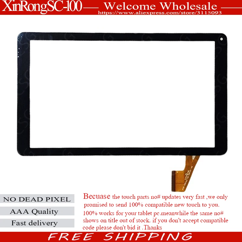 For 10.1" DANEW DSLIDE 1013QC MPMAN MP11OCTA POlAROID MIDK147P/Digma Optima 10.8 TS1008AW 3G tablet Touch Screen Panel Digitizer
For 10.1" DANEW DSLIDE 1013QC MPMAN MP11OCTA POlAROID MIDK147P/Digma Optima 10.8 TS1008AW 3G tablet Touch Screen Panel Digitizer
