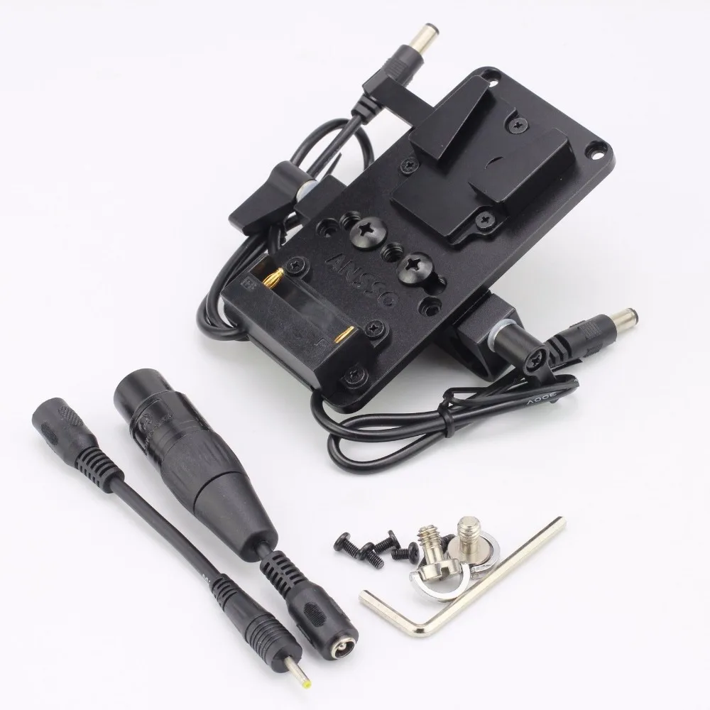 Compact Mini V-mount Battery Mount Plate for Blackmagic BMD BMCC BMPC BMPCC Power Adapter with 15mm Rod Clamp
Compact Mini V-mount Battery Mount Plate for Blackmagic BMD BMCC BMPC BMPCC Power Adapter with 15mm Rod Clamp