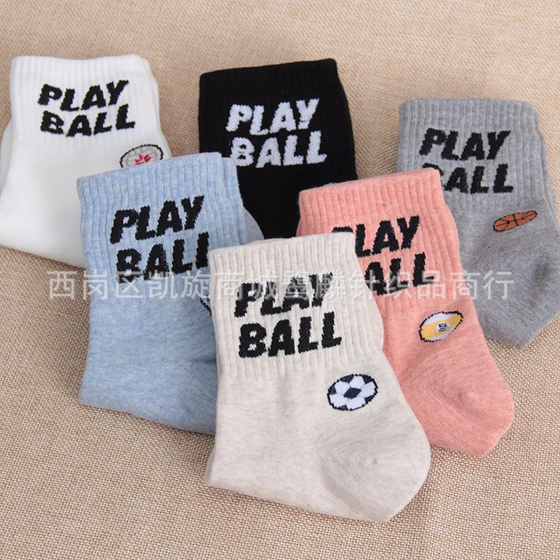 Pure colors play ball print socka basketball baseball football badminton fun cartoon women cotton sock sporting casual comfort
Pure colors play ball print socka basketball baseball football badminton fun cartoon women cotton sock sporting casual comfort