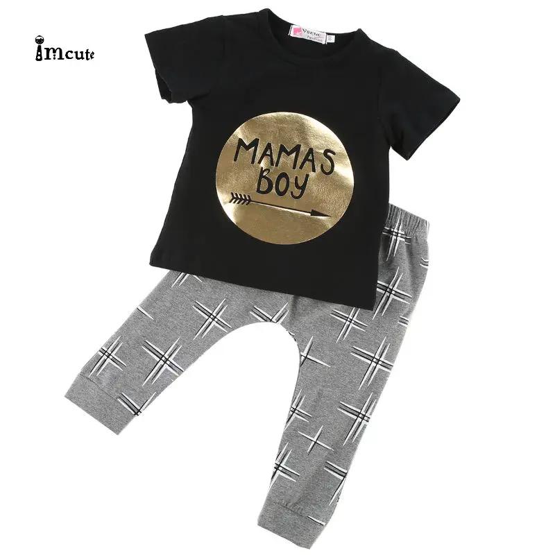 2019 New Hot Sale Latest Summer Fashion Infant Baby Boys Kids Clothes T-shirt Tops Long Pants Outfit Set
2019 New Hot Sale Latest Summer Fashion Infant Baby Boys Kids Clothes T-shirt Tops Long Pants Outfit Set