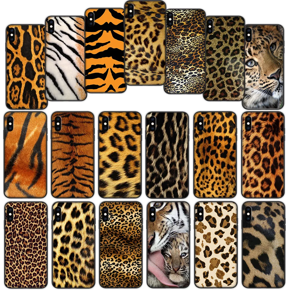 Tiger Leopard fur Print Panther Soft Cover Case for iPhone XS 11 Pro Max XR X 7 8 6 6S Plus
Tiger Leopard fur Print Panther Soft Cover Case for iPhone XS 11 Pro Max XR X 7 8 6 6S Plus