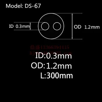 99.5%Al2O3 High Thermal Corundum Tube OD1.2*ID0.3mm/Round Double-Bore Alumina Tube/Insulating Ceramics For Thermocouple Sensors
99.5%Al2O3 High Thermal Corundum Tube OD1.2*ID0.3mm/Round Double-Bore Alumina Tube/Insulating Ceramics For Thermocouple Sensors