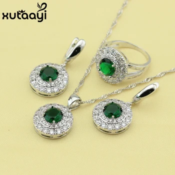 Fancy Silver Bridal Wedding Fashion Health Jewelry Set,Clean Imitated Green Stones White CZ Earrings Necklace Pendant Rings
Fancy Silver Bridal Wedding Fashion Health Jewelry Set,Clean Imitated Green Stones White CZ Earrings Necklace Pendant Rings