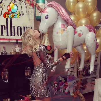 1pcs Large standing unicorn balloon 3D Rainbow horse Air Helium Balloon adult baby Birthday Party decoration Unicorn kids toy
1pcs Large standing unicorn balloon 3D Rainbow horse Air Helium Balloon adult baby Birthday Party decoration Unicorn kids toy