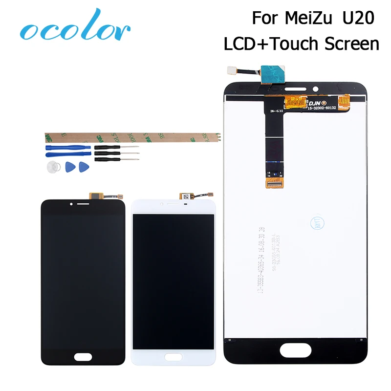ocolor For MeiZu U20 LCD Display And Touch Screen 5.5 Inch Digitizer Assembly Replacement With Tools And Adhesive For MeiZu U20
ocolor For MeiZu U20 LCD Display And Touch Screen 5.5 Inch Digitizer Assembly Replacement With Tools And Adhesive For MeiZu U20