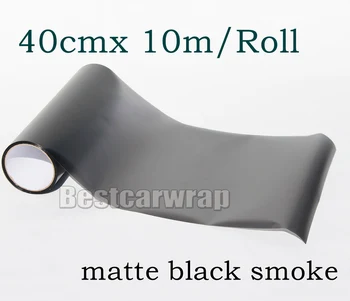 1 roll/ Lot 40cmx10m Matte black smoked Headlight Film Tint Taillight / Motorbike Headlight Rear Lamp smoke Tinting Film vinyl
1 roll/ Lot 40cmx10m Matte black smoked Headlight Film Tint Taillight / Motorbike Headlight Rear Lamp smoke Tinting Film vinyl