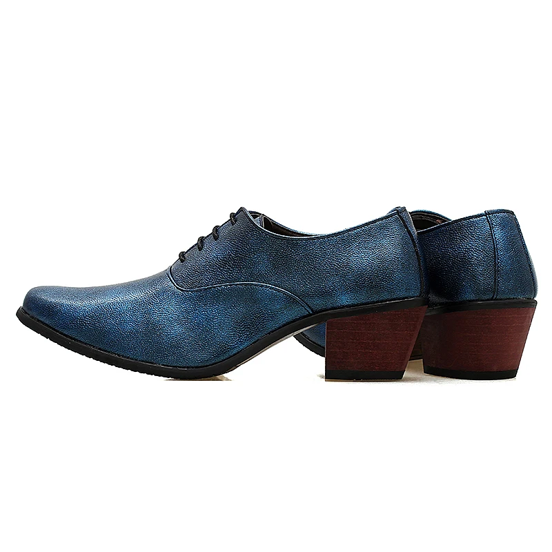 mixed colors blue men patent leather shoes italian height increasing wedding evening male footwear man unique dress oxford shoes (7)