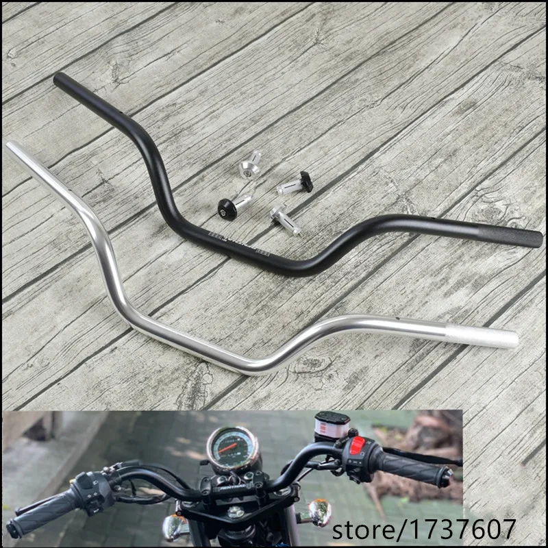 Vintage GN GG CG Motorcycle handlebar 22*710mm Aluminum 7/8inch 22MM Universal Motorcycle Handlebars
Vintage GN GG CG Motorcycle handlebar 22*710mm Aluminum 7/8inch 22MM Universal Motorcycle Handlebars