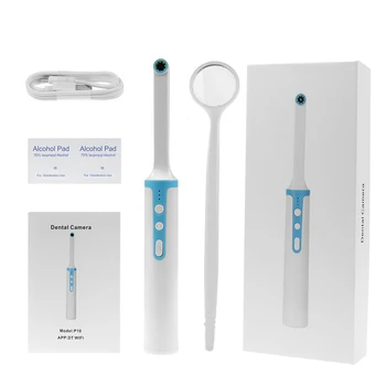 Waterproof Endoscope Teeth Mirror LED Light Monitoring Inspection WIFI Intraoral Camera 720P HD WIFI Dental Intraoral Camera
Waterproof Endoscope Teeth Mirror LED Light Monitoring Inspection WIFI Intraoral Camera 720P HD WIFI Dental Intraoral Camera