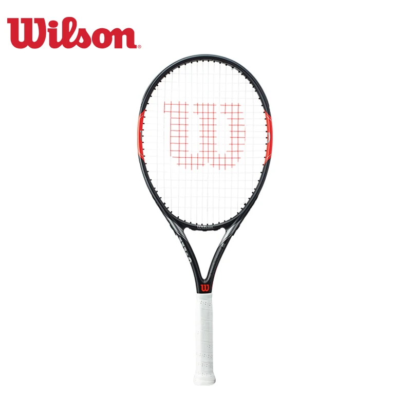 Original Wilson High Strength Carbon Aluminum Alloy Teenager Tennis Racket Wrt3073002 Light Tip (intercept/professional Type)
Original Wilson High Strength Carbon Aluminum Alloy Teenager Tennis Racket Wrt3073002 Light Tip (intercept/professional Type)