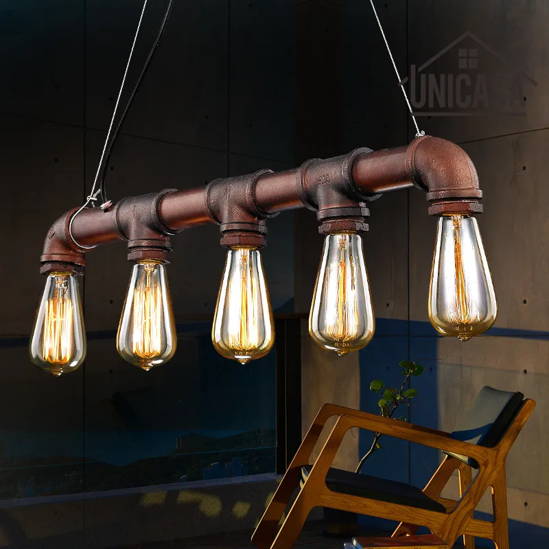 Brown Antique Pendant Lights Water Pipe Iron Lighting Office Hotel Bar Kitchen LED Light Vintage Industrial Pendant Ceiling Lamp
Brown Antique Pendant Lights Water Pipe Iron Lighting Office Hotel Bar Kitchen LED Light Vintage Industrial Pendant Ceiling Lamp