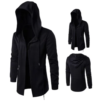 Plus Size M-5XL 2018 Hoodies Men Black Cardigan Hoodie Men Hooded Mantle Clothing Hoodies Outerwear Jacket Men's Sweatshirts
Plus Size M-5XL 2018 Hoodies Men Black Cardigan Hoodie Men Hooded Mantle Clothing Hoodies Outerwear Jacket Men's Sweatshirts