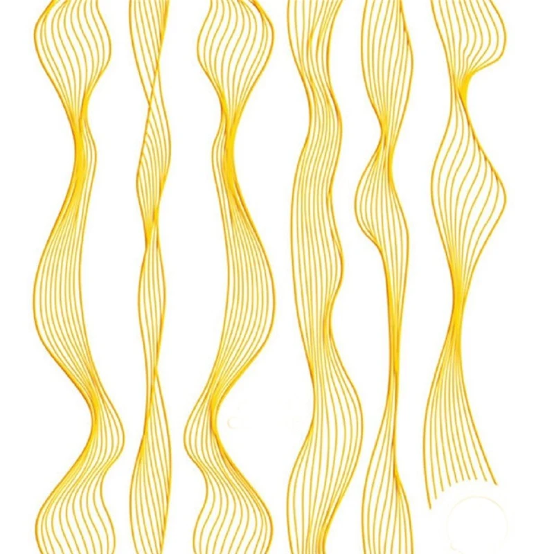 Hot Sale Self Adhesive Nail Art Sticker Long Lasting Laser Gold Metal Stripe Wave Line Tape 3D Transfer Foil Manicure Tips Decal
Hot Sale Self Adhesive Nail Art Sticker Long Lasting Laser Gold Metal Stripe Wave Line Tape 3D Transfer Foil Manicure Tips Decal