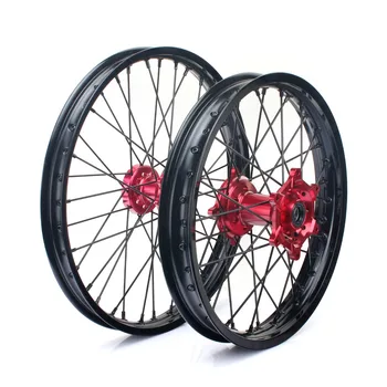 BIKINGBOY 21/19 Front Rear Wheel Rims Hubs For Honda CRF250R 2004-2019 CRF450R 2002-2019 CRF450RX 17-19 CR 125 250 R 2002-2013
BIKINGBOY 21/19 Front Rear Wheel Rims Hubs For Honda CRF250R 2004-2019 CRF450R 2002-2019 CRF450RX 17-19 CR 125 250 R 2002-2013