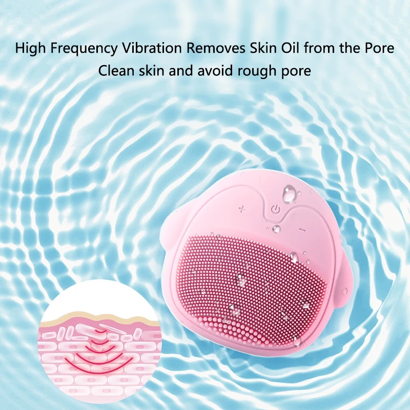 USB Facial Cleansing Brush Sonic Vibration Face Cleaner Control Oil Deep Pore Cleaning Electric Waterproof Massage
USB Facial Cleansing Brush Sonic Vibration Face Cleaner Control Oil Deep Pore Cleaning Electric Waterproof Massage