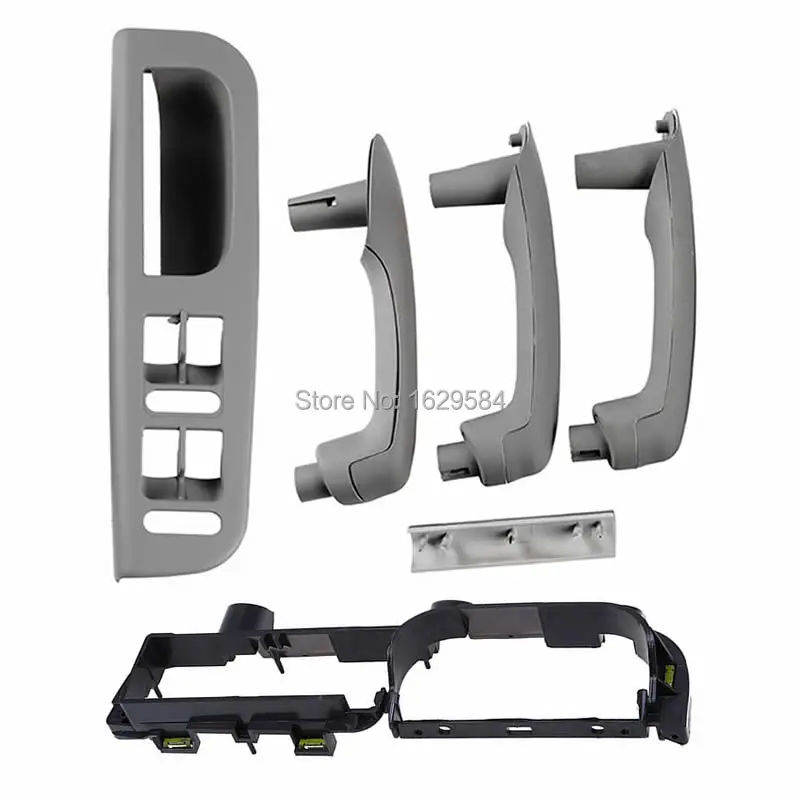 Gray Car Interior Door Handle Cover Bracket Grab Bezel Trim Set For VW Jetta Golf Bora MK4 4-Door Left Hand Drive Model
Gray Car Interior Door Handle Cover Bracket Grab Bezel Trim Set For VW Jetta Golf Bora MK4 4-Door Left Hand Drive Model