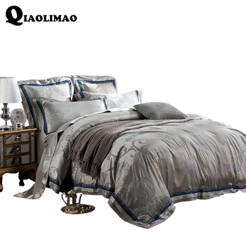 Luxurious Euro Style Sateen Jacquard Bedding Set Lace Comforter Cover Blanket Cover Flat Sheet Set Pillowcases Queen King 4/6Pcs
Luxurious Euro Style Sateen Jacquard Bedding Set Lace Comforter Cover Blanket Cover Flat Sheet Set Pillowcases Queen King 4/6Pcs