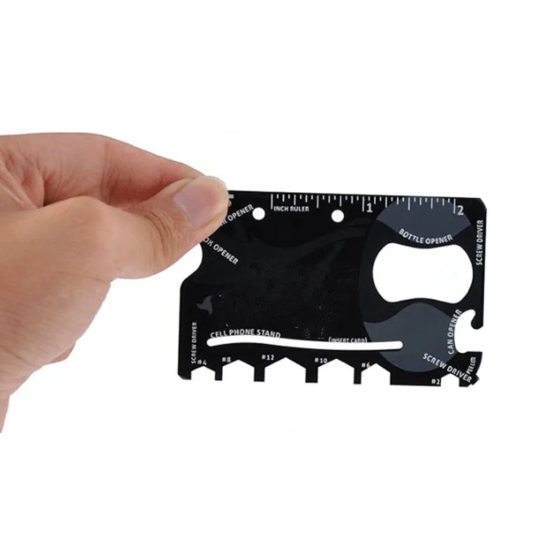 18in1 screwdriver set card camping life-saving army knife card multi-function stainless steel self-defense tool combination
18in1 screwdriver set card camping life-saving army knife card multi-function stainless steel self-defense tool combination