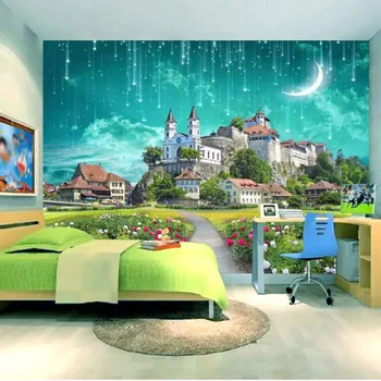 Children's Room Wall Paper Painted 3D Castle Photo Wallpaper Mural Kids Bedroom Vinilos Pared Self Adhesive Vinyl/Silk Wallpaper
Children's Room Wall Paper Painted 3D Castle Photo Wallpaper Mural Kids Bedroom Vinilos Pared Self Adhesive Vinyl/Silk Wallpaper