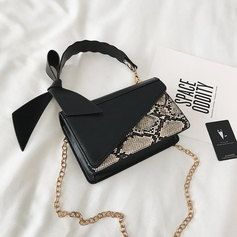 Fashion PU Leather Snake pattern Women Messenger Bag Female Chain Strap Shoulder Bag Small purse crossbody bags for women 2019
Fashion PU Leather Snake pattern Women Messenger Bag Female Chain Strap Shoulder Bag Small purse crossbody bags for women 2019