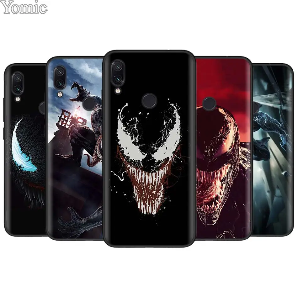 Marvel Venom Super Hero Black TPU Soft Case for Xiaomi Redmi 7 6 5 Note 7 5 6 Pro 4X 5A 6A S2 GO Poco F1 Silicone Case Cove
Marvel Venom Super Hero Black TPU Soft Case for Xiaomi Redmi 7 6 5 Note 7 5 6 Pro 4X 5A 6A S2 GO Poco F1 Silicone Case Cove