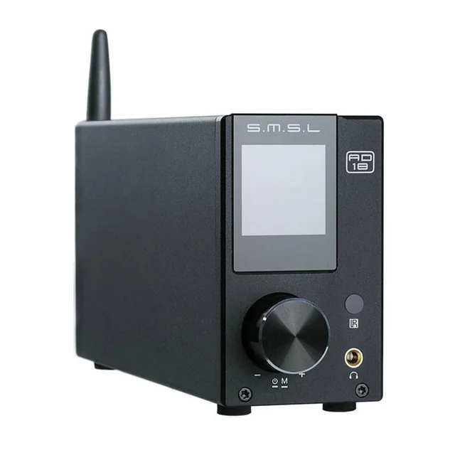 SMSL ad18 HI-FI Audio Stereo Amplifier with Bluetooth 4.2 Supports Apt-X,USB DSP Full Digital Power Amplifier 2.1 Speaker
SMSL ad18 HI-FI Audio Stereo Amplifier with Bluetooth 4.2 Supports Apt-X,USB DSP Full Digital Power Amplifier 2.1 Speaker