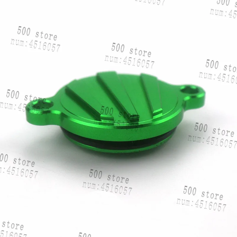 CNC Заготовка Крышка масляного фильтра двигателя топливная для KX450F KX 450F KXF450 2004-2015 MX