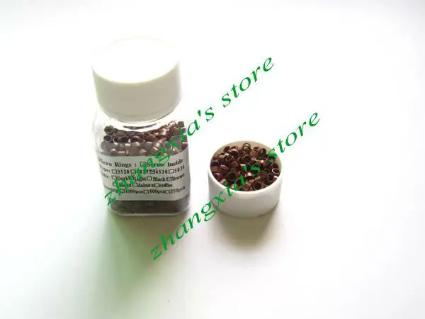 Cheapest 4.5mm Aluminum Micro Rings/Links/Beads/Tube For Pre-bond Hair Extensions without Screw Light Brown,Free Shipping
Cheapest 4.5mm Aluminum Micro Rings/Links/Beads/Tube For Pre-bond Hair Extensions without Screw Light Brown,Free Shipping