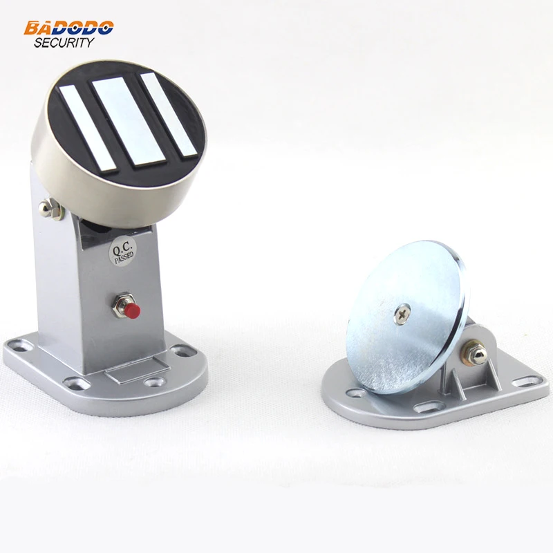 Mini magnetic electromagnetic electric lock 60Kg/100Lbs force for fire door glass door access control Wall floor installation
Mini magnetic electromagnetic electric lock 60Kg/100Lbs force for fire door glass door access control Wall floor installation