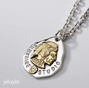 KJJEAXCMY S990 cut - out lace open rich and pure silver Thai silver antique sweater pendant
KJJEAXCMY S990 cut - out lace open rich and pure silver Thai silver antique sweater pendant