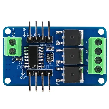 RGB LED Strip Driver Module Full-Color RGB Strip Controller Board Can be Cascaded for Arduino
RGB LED Strip Driver Module Full-Color RGB Strip Controller Board Can be Cascaded for Arduino