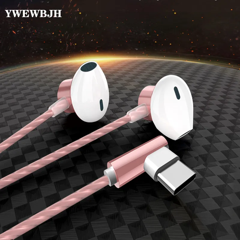 YWEWBJ USB Type-c Earphone Stereo Sound Earbuds With mic for Xiaomi mi 9 se redmi note 7 pro Huawei p30 pro Meizu note 9 F13
YWEWBJ USB Type-c Earphone Stereo Sound Earbuds With mic for Xiaomi mi 9 se redmi note 7 pro Huawei p30 pro Meizu note 9 F13