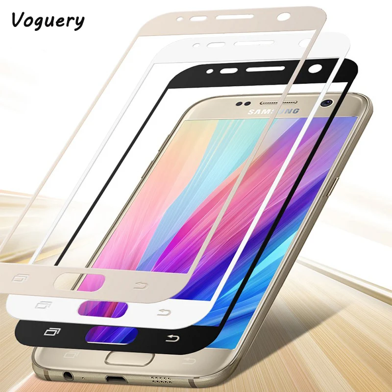 Voguery Premium Tempered Glass Full Cover Screen Protector for Samsung Galaxy s7 s6 a3 a5 a7 2017 A320 A520 A720 Protective Film
Voguery Premium Tempered Glass Full Cover Screen Protector for Samsung Galaxy s7 s6 a3 a5 a7 2017 A320 A520 A720 Protective Film