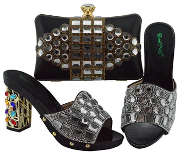 Black Color Italian Shoe with Matching Bags High Quality African Shoe and Bag Set for Party In Women Nigerian Shoes FGT003
Black Color Italian Shoe with Matching Bags High Quality African Shoe and Bag Set for Party In Women Nigerian Shoes FGT003
