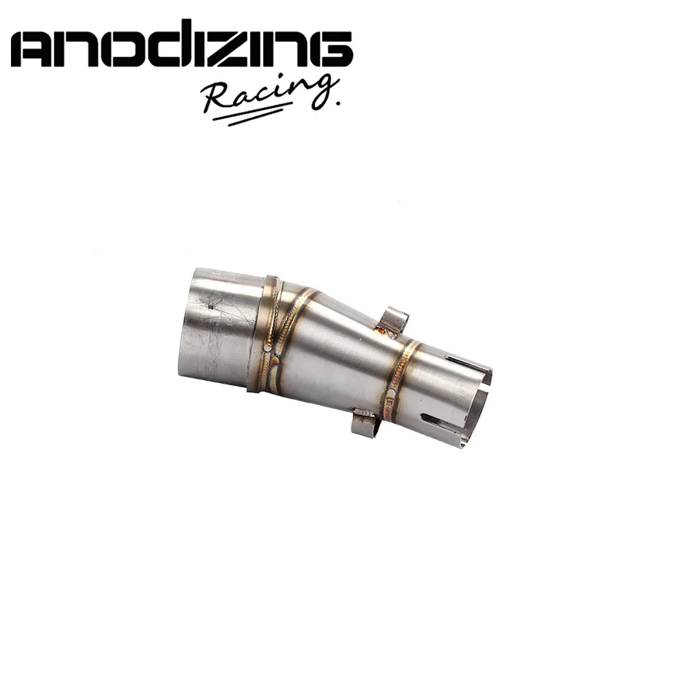 Средняя выхлопная труба мотоцикла для Kawasaki Z250 2008-217 Ninja 300 13-17 250R 2008-2012 link pipe Slip-On |