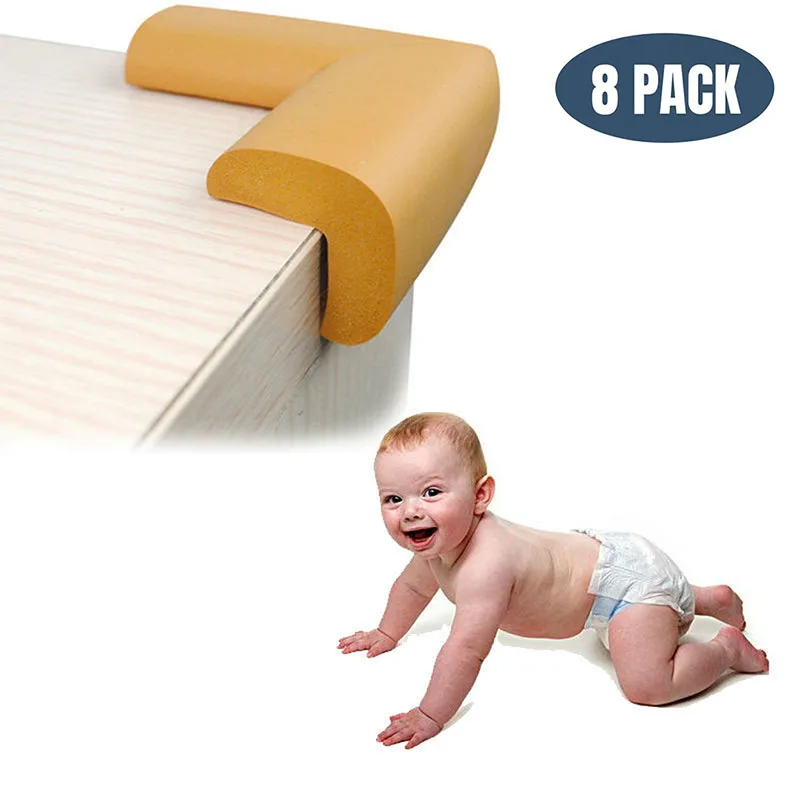 8Pcs/Lot Protection Corner Soft Table Desk Children Safety Corner Baby Safety Edge Guards Corner Protector Rable Corner Cover
8Pcs/Lot Protection Corner Soft Table Desk Children Safety Corner Baby Safety Edge Guards Corner Protector Rable Corner Cover
