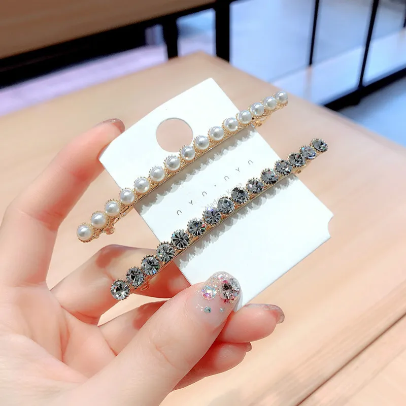 2019 New Korea Style Hair Pins Cute Simple Rhinestone Pearl Spring Hair Clips for Women Girl Fashion Hair Accessories
2019 New Korea Style Hair Pins Cute Simple Rhinestone Pearl Spring Hair Clips for Women Girl Fashion Hair Accessories