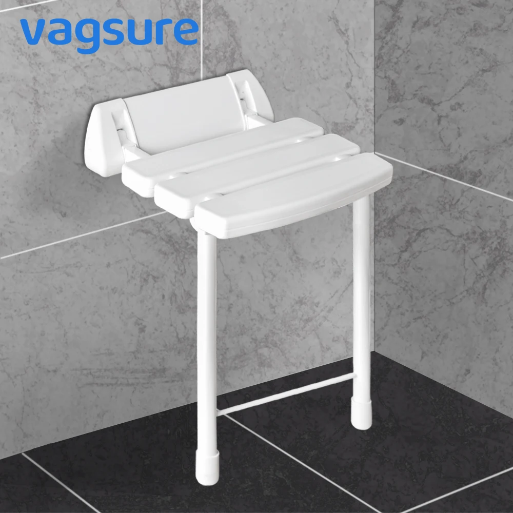 Vagsure Folding Chair Wall Mounted Shower Seat Relaxation Shower Room Chair ABS Seat Spa Bench Saving Space Bathroom
Vagsure Folding Chair Wall Mounted Shower Seat Relaxation Shower Room Chair ABS Seat Spa Bench Saving Space Bathroom