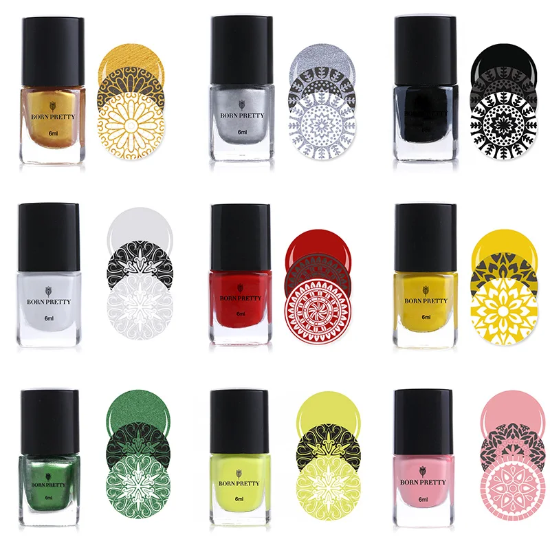 BORN PRETTY 6ml Stamping Polish Nail Art Varnish Nail Plate Printing Polish
BORN PRETTY 6ml Stamping Polish Nail Art Varnish Nail Plate Printing Polish