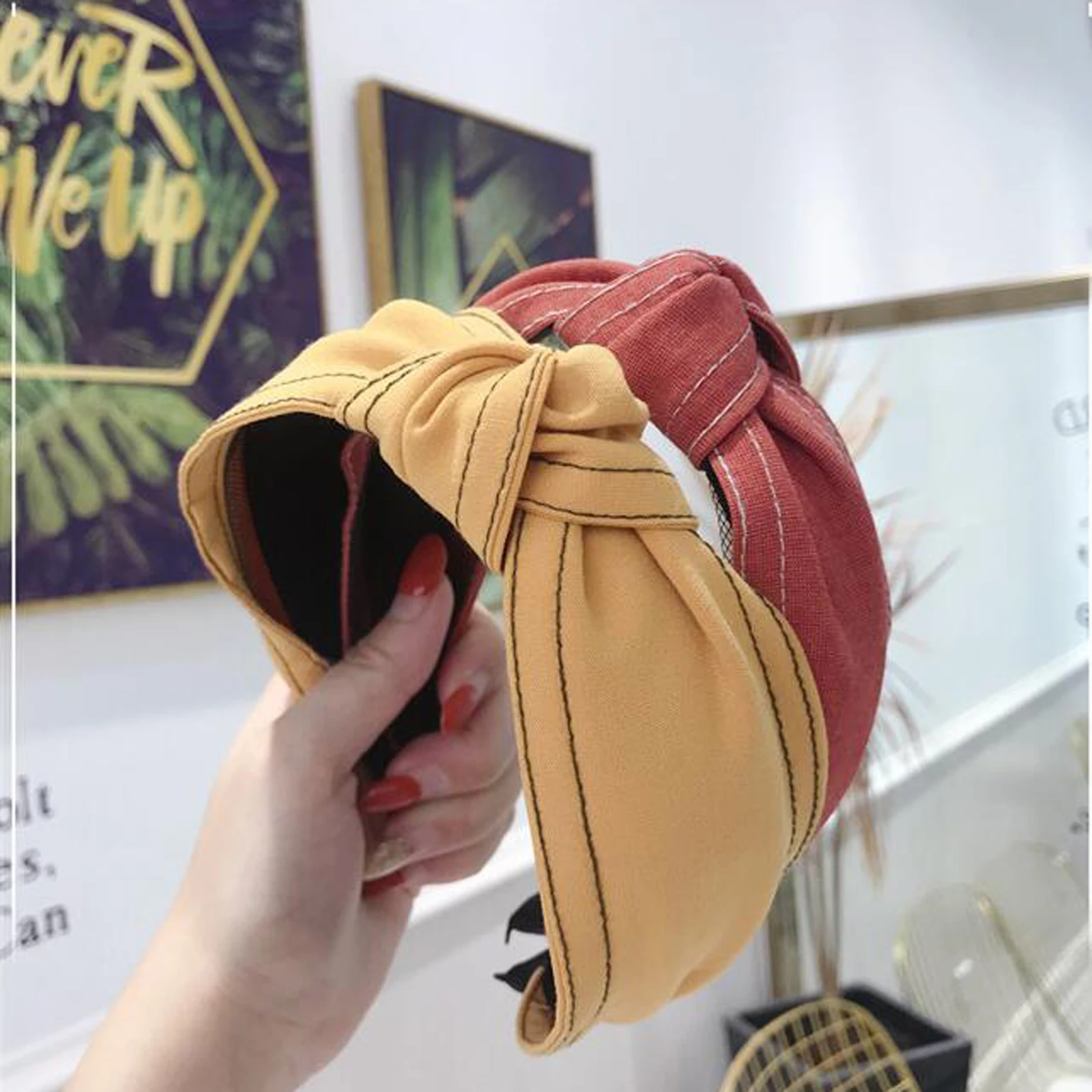 New Fashion Hair Accessories Women Solid Denim Hairband Girls Double Sewing Thread Turban Big Bowknot Headband Female
New Fashion Hair Accessories Women Solid Denim Hairband Girls Double Sewing Thread Turban Big Bowknot Headband Female