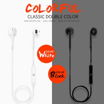 S6 Bluetooth wireless Sports Earphone Earphones Bass Headset Stereo With Mic For iPhone Mp3 Samsung Xiaomi Huawei S6 Earpiece
S6 Bluetooth wireless Sports Earphone Earphones Bass Headset Stereo With Mic For iPhone Mp3 Samsung Xiaomi Huawei S6 Earpiece