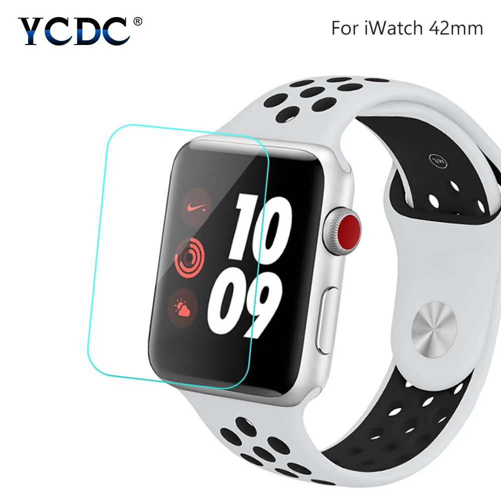 New 0.3mm 2.5D Premium 9H Tempered Glass Smart Watch Screen Protector Protective Film 38/42mm For Apple IWatch Series 1/2/3
New 0.3mm 2.5D Premium 9H Tempered Glass Smart Watch Screen Protector Protective Film 38/42mm For Apple IWatch Series 1/2/3