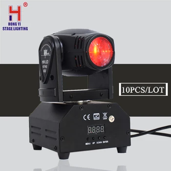 10W LED Beam Light RGBW Mini Moving Head Light Professional Stage Lighting For Party Disco DJ Beam effect(10pcs/lot)
10W LED Beam Light RGBW Mini Moving Head Light Professional Stage Lighting For Party Disco DJ Beam effect(10pcs/lot)
