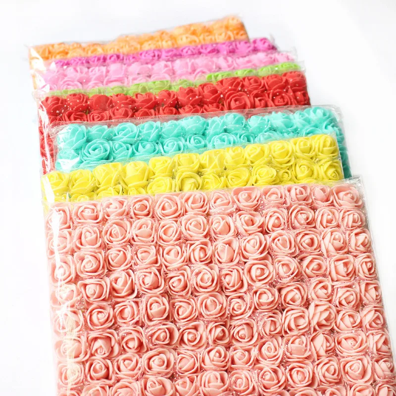 120pcs 2cm Mini Foam Rose Artificial Flowers For Home Wedding Decorations DIY Pompom Wreath Decorative Bridal Flower Fake Flower
120pcs 2cm Mini Foam Rose Artificial Flowers For Home Wedding Decorations DIY Pompom Wreath Decorative Bridal Flower Fake Flower