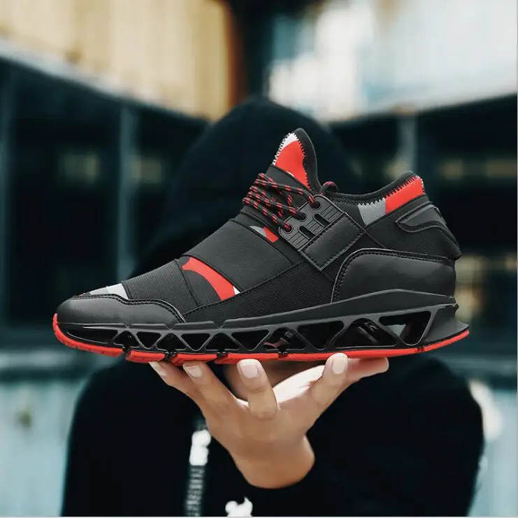 New Men's Blade running shoes Anti-skid sneakers fall 2018 Newest running shoes for men breathable Men's Sneakers Running Shoes
New Men's Blade running shoes Anti-skid sneakers fall 2018 Newest running shoes for men breathable Men's Sneakers Running Shoes