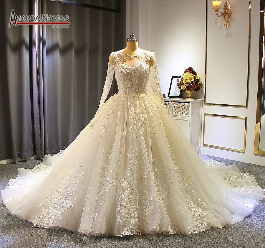 robe soiree 2019 long sleeves ball gown wedding dress custom made bridal dress 2019
robe soiree 2019 long sleeves ball gown wedding dress custom made bridal dress 2019